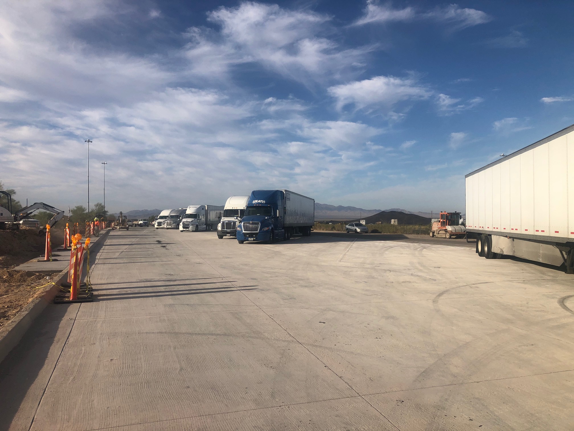 Quick turnaround for commercial vehicle parking at rest areas ADOT